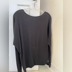 Black Gap open back yoga top - size medium tall